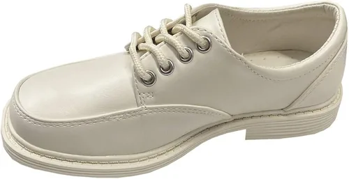 Vista 4 de Lito Children's Wear Zapato de vestir para niños, comunión con cordones, boda, graduación, zapato mate formal