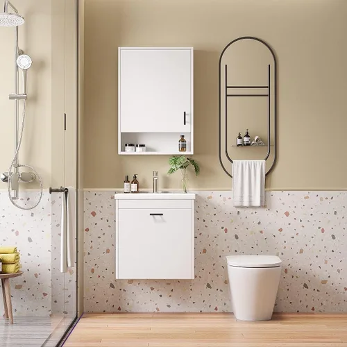 Vista 6 de KNOBWELL - Paquete de 5 tiradores modernos de acero inoxidable para puertas de armarios, cajones de cocina, baño, distancia entre agujeros 2.52 Negro