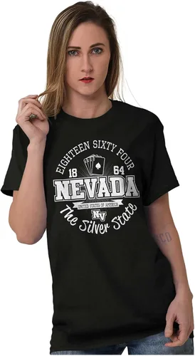 Vista 3 de Nevada Student Pride - Camiseta deportiva para hombre o mujer
