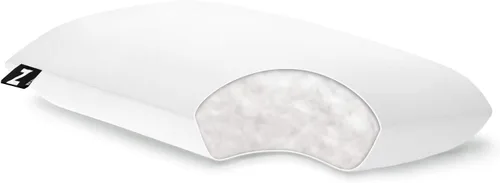 Vista 2 de Z - Almohada de cama de microfibra gelificada, tamaño Queen