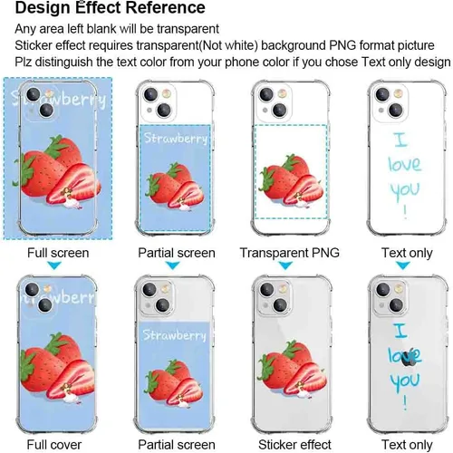 Vista 3 de Funda de teléfono con foto personalizada para iPhone 14 de 6.1 pulgadas, funda de TPU suave personalizada con absorción de golpes para iPhone 14