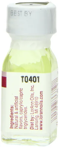 Vista 2 de LorAnn Amaretto SS Flavor, 1 botella de dram (0.0125 fl oz - 0.1 fl oz - 1 cucharadita) - Paquete de 12
