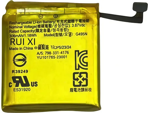 Vista 2 de Batería compatible para Google Pixel Watch 2 306mAh 3.87V G495N Smart Watch Batería