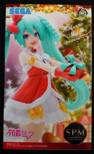 Vista 2 de SEGA Vocaloid figura de Hatsune Miku Christmas 2022 SPM, GSCHME51125