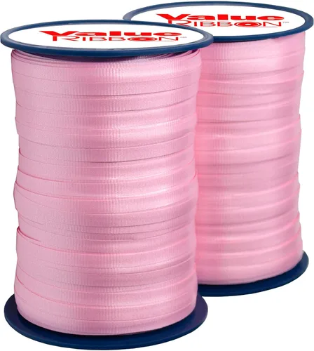 Vista 9 de Value Ribbon - Cinta rizadora prensada, 3/16 pulgadas x 500 yardas para envoltura de regalos, manualidades, proyectos de arte y decoraciones de Azul