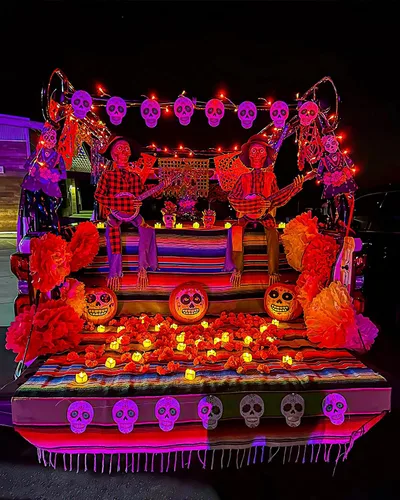 Vista 6 de Homemory 12 piezas de velas de té con temporizador, velas de té parpadeantes sin llama que se encienden automáticamente, funcionan con pilas, se