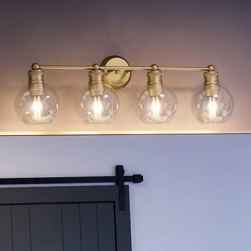 Vista 7 de Urban Ambiance Aplique de pared vintage de lujo, tamaño pequeño: 9.5 pulgadas de alto x 6.5 pulgadas de ancho, con elementos de estilo americano