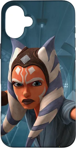 Vista 23 de Carcasa azul Ahsoka Tano para iPhone 13 Pro Max Star Wars The Clone Wars