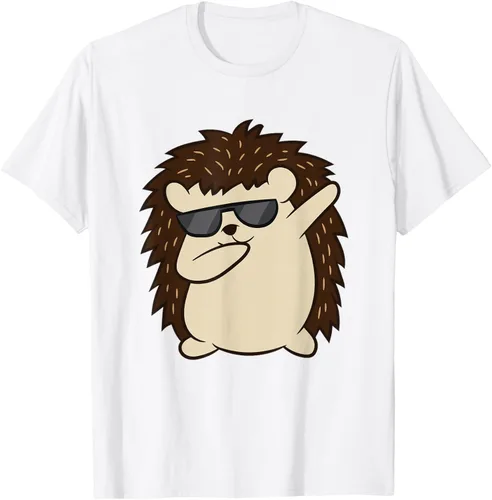 Vista 69 de Dabbing Hedgehog Funny Hedgehog Camiseta S