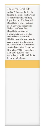 Vista 5 de Loción nutritiva Burt's Bees, crema de noche, 1.8 onzas, crema para el día, 2 onza