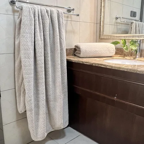 Vista 3 de YTYC Toallas, toallas de baño de gran tamaño de 39 x 78 pulgadas para adultos, juego de toallas de baño extra grandes de lujo para baño, toallas