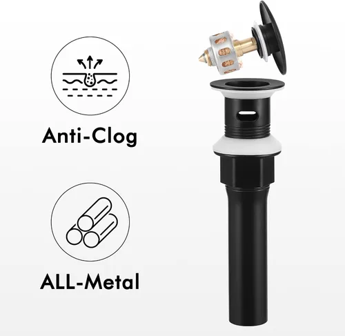 Vista 3 de KES Grifo de baño negro de una sola manija KES Shower Faucets Sets Complete Rain Shower Head Shower Shower Valve L3156ALF-BK-C2+ XB6202-BK- KES