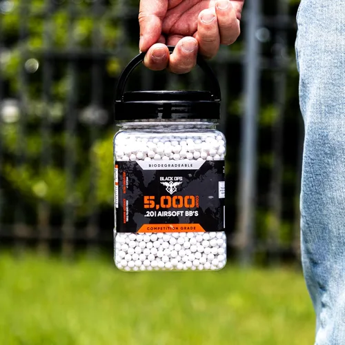 Vista 6 de Black Ops Airsoft BBS – 6mm .20g Precision Ammo for AEG & Sniper Rifles