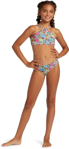 Vista 4 de Roxy Conjunto de traje de baño con top corto Daisy Mood para niña