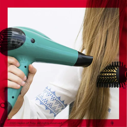 Vista 4 de Revlon Secador de pelo Volume Booster 1875 W para elevación y cuerpo voluminosos, (verde) y secador de pelo turbo 1875 vatios de brillo máximo