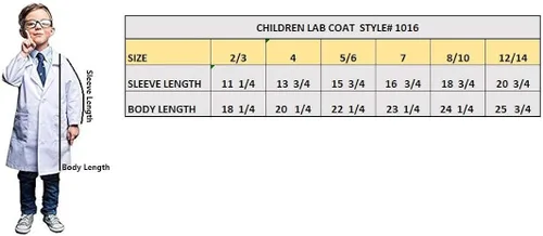 Vista 4 de Natural Uniforms Abrigo de laboratorio unisex para niños tela suave paquete múltiple
