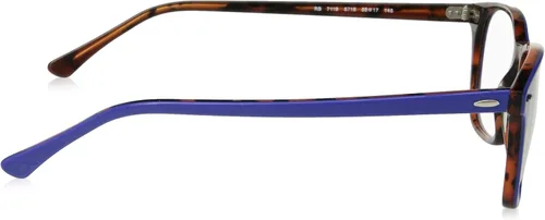 Vista 3 de Ray-Ban RX7119-5716 Anteojos violetanaranja Habana 2.165in