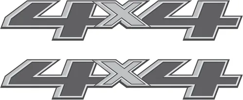 Vista 6 de GOLD HOOK Calcomanías de repuesto para cabecera de 4 x 4 de la serie premium para Chevy Silverado, calcomanías de vinilo metálico troqueladas, par