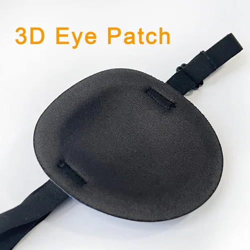 Vista 4 de Conjunto de parches para ojos: 6 parches suaves y ajustables para ambliopía y 2 parches médicos 3D para ojos (ojo derecho)