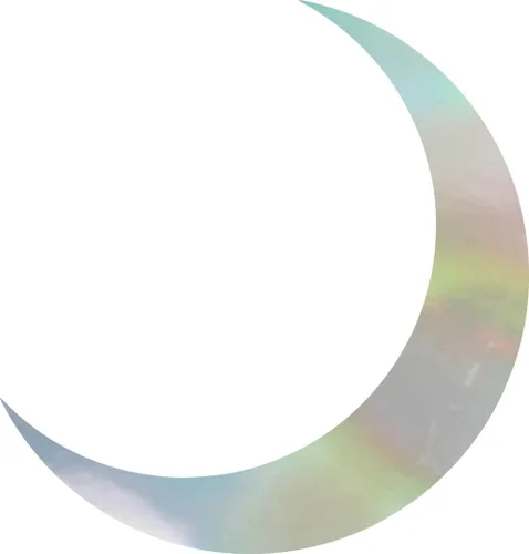 Vista 14 de Crescent Moon Galaxy (azul celeste) (juego de 2) calcomanías de vinilo impermeables de alta calidad para teléfono portátil, accesorio de teléfono