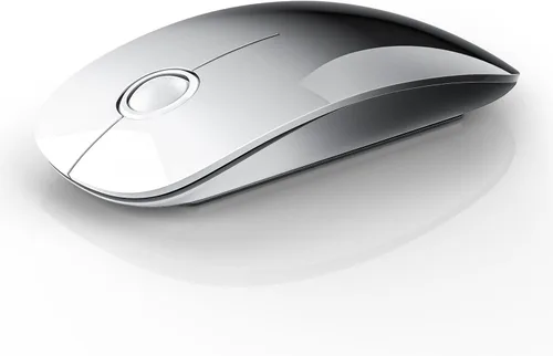 Vista 8 de RAPIQUE Ratón Inalámbrico Bluetooth - (BT5.1+USB) Ratón de Computadora de Modo Dual Delgado con Clic Silencioso, Baja Potencia y 1600 DPI, Ratón