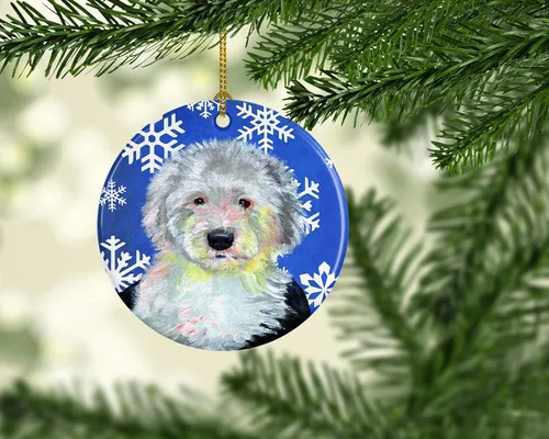 Vista 14 de Caroline's Treasures Cavalier Spaniel - Adorno de cerámica para colgar en el árbol de Navidad, para el hogar, Navidad, fiestas, regalo, 3 pulgadas