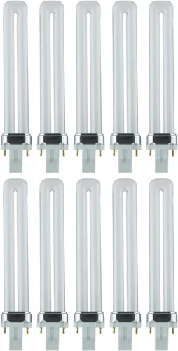 Vista 7 de Sunlite PL13/SP27K Foco compacto fluorescente de 2 pines para insertar de 13 watts, 2700K Color, PL13/SP27K/10PK, 13watts