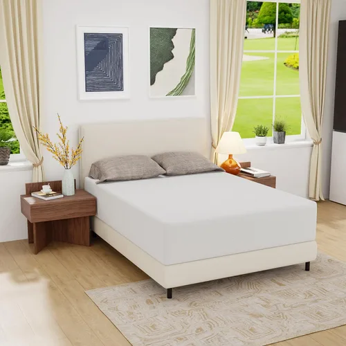 Vista 21 de PayLessHere Colchón de espuma viscoelástica con gel Twin de 5 pulgadas sin fibra de vidrio/Certificado CertiPUR-US/Cama en una caja/Sueño fresco