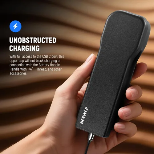Vista 5 de NEEWER Funda protectora Pocket 3 con mosquetón, resistente a prueba de golpes, funda rígida de viaje, compatible con DJI Osmo Pocket 3 Gimbal Screen