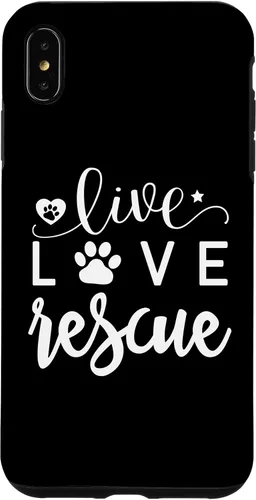 Vista 7 de iPhone 14 Love Rescue Rescue Pet Adoption Live Dog Shelter Forever Case