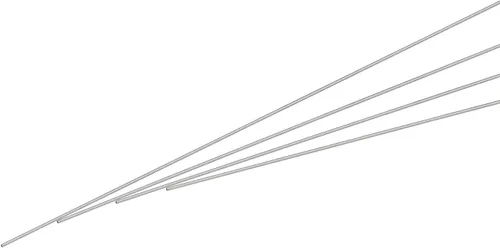 Vista 12 de uxcell Tubo capilar de acero inoxidable 304, OD 0.020 in x 0.004 in pared gruesa 11.811 in longitud tubo de metal para maquinaria industrial, 2