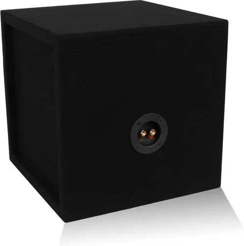 Vista 3 de BELVA MDFS10 Caja de subwoofer alfombrada de MDF de 10 pulgadas sellada de 3/4 pulgadas (0.77 pies cúbicos)
