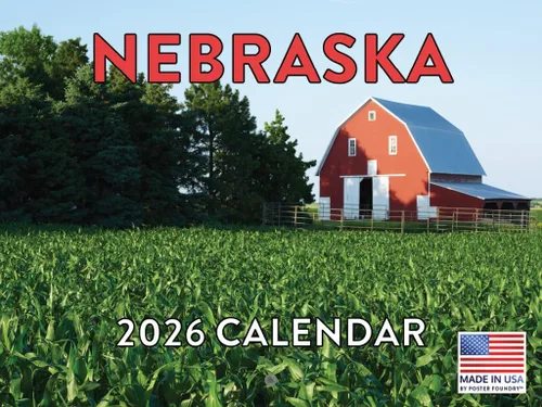 Vista 51 de Calendario de Alabama 2026 para pared, 12 meses, mensual, recuerdos escénicos de AL Hecho en Estados Unidos