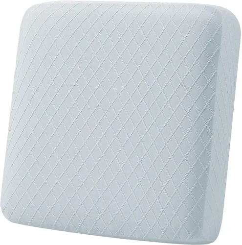Vista 46 de hyha Fundas de cojín para sofá al aire libre, fundas lavables para sofá seccional, jaspe de diamante, funda elástica para cojín de asiento de sofá