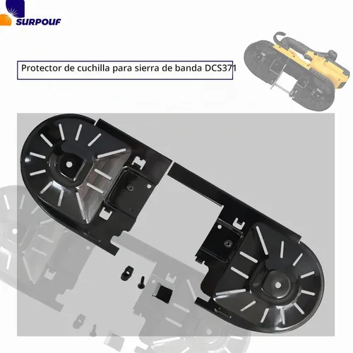 Vista 4 de DCS3711 compatible con DCS371 20V Max Metal Band Saw Blade Guard 4-1/2 in x 4-7/8 in