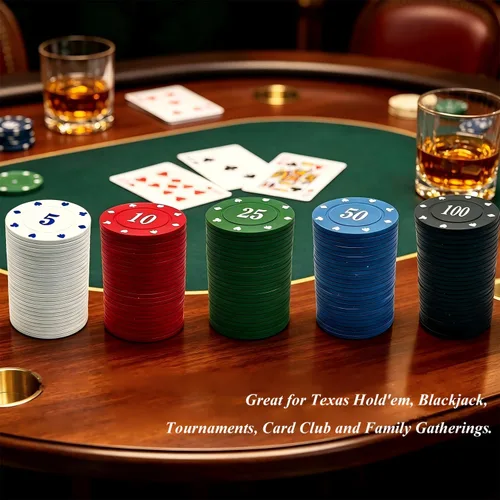 Vista 7 de SEETOOOGAMES Casino Poker Chips Denominations