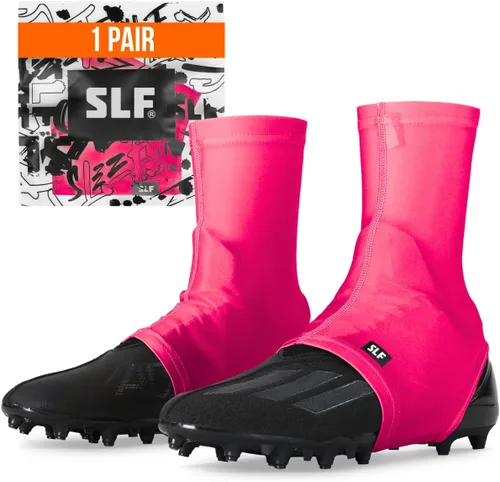 Vista 23 de SLEEFS Fundas de fútbol para cordones seguros, se adapta a cualquier taco Negro