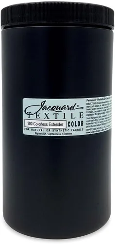 Vista 32 de Jacquard Pintura Textil 8 Oz Negro