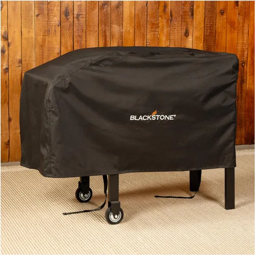 Vista 2 de Blackstone 1529 22" y 28" Cubierta de parrilla de un solo estante, poliéster 600D, negro