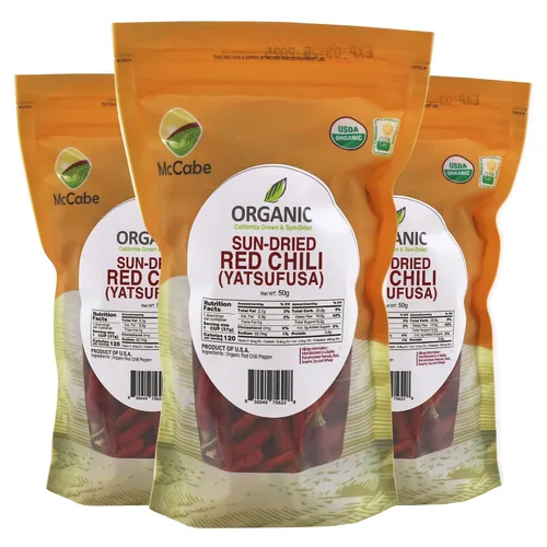 Vista 14 de McCabe Té orgánico de melón amargo - Hojas de melón amargo orgánico Rico en fibra y minerales Certificado USDA y CCOF Producto de Estados