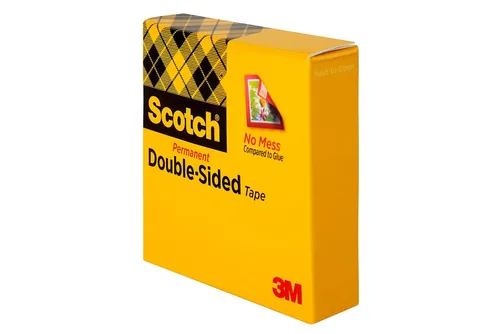 Vista 4 de Scotch Cinta de doble cara, 1 pulg. x 1296 in., 1 rollo (paquete de 4)