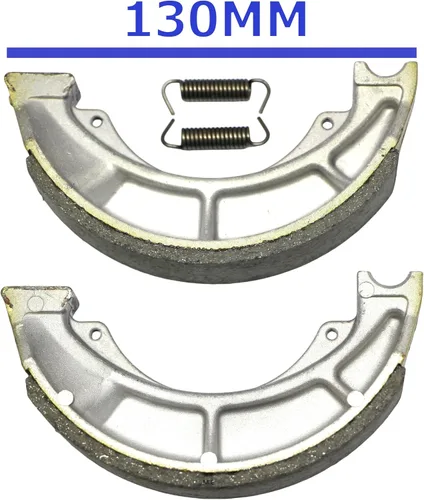 Vista 3 de Zapatas de freno traseras para Suzuki LTF250 Ozark 250 2002-2014 - LTZ250 Quadsport 250 2004-2009 - LT-F250 LT-Z250 Frenos Tambor Pastillas 636