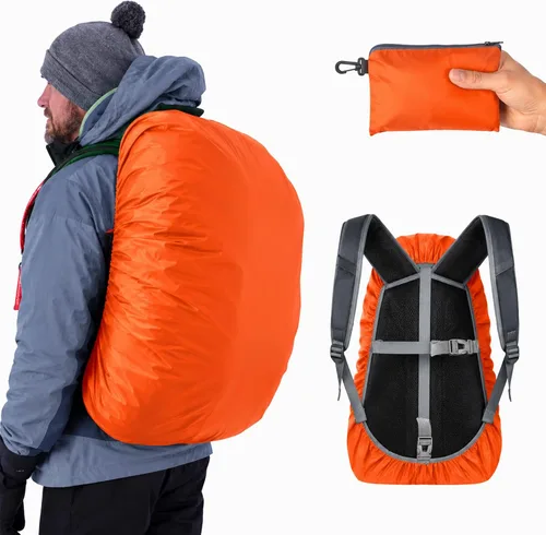 Vista 8 de Frelaxy - Funda impermeable para mochila, nivel de impermeabilidad de 10000 mm, estructura multicapa ultrarresistente mejorada, correa con hebilla