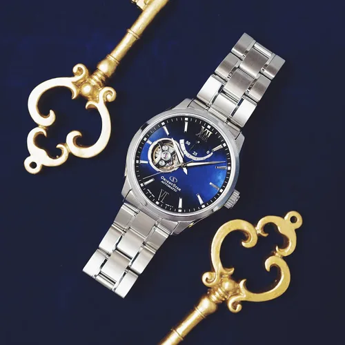 Vista 7 de ORIENT Star RK-AT0011A Star Reloj de pulsera contemporáneo con banda de metal para hombre enviado desde Japón, Contemporáneo