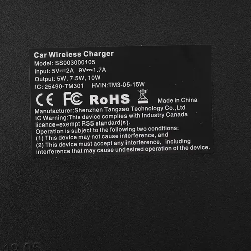 Vista 8 de CarQiWireless Cargador inalámbrico para Honda Civic 2026 2025 2024 2023 2022, organizador de consola central automotriz, almohadilla de carga