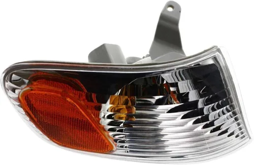 Vista 3 de I-MATCH AUTO PARTS Luz de señal delantera derecha del lado del pasajero Esquina de montaje de Fender ámbar y lente transparente para Toyota Corolla