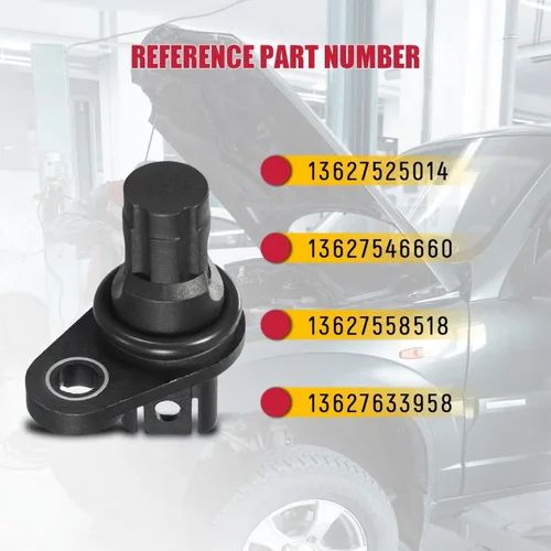Vista 4 de AUTEX Sensor de posición del árbol de levas Sensor CAM compatible con BMW 128I 135I 325I 328I 435I 525I 530I 650I 750I 13627525014 13627546660