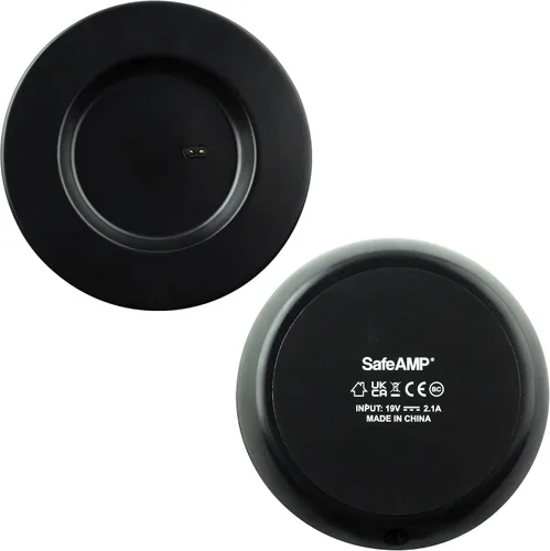 Vista 2 de SafeAMP Cargador puede usarse con Ember Smart Mug 2 (negro)