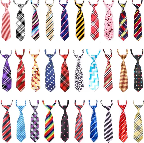 Vista 9 de Segarty Corbatas para perros grandes, corbata para el cuello de mascotas, con cuello ajustable, corbatines a granel, corbatines a granel, accesorios