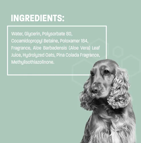 Vista 7 de Toallitas de aloe y avena para mascotas para gatos y perros, toallitas para patas y traseros, toallitas de limpieza suave para la piel y el pelaje